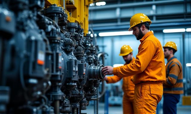 Onze engineers aan het werk in de werkplaats