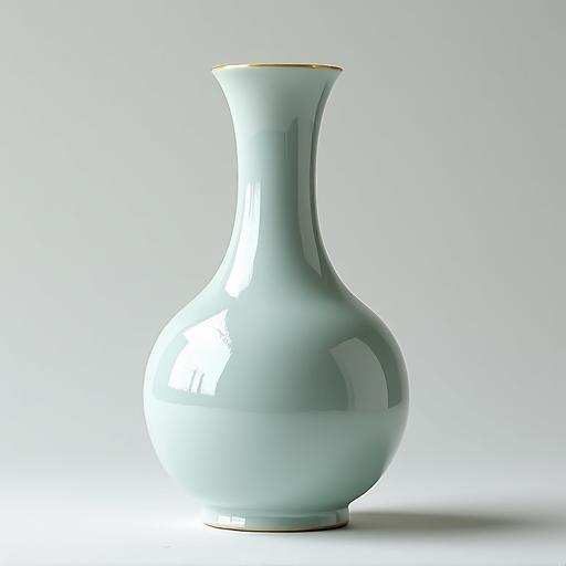 The same 18th-century vase, now perfectly restored.